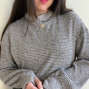 Free People BK Cropped Top in Wine